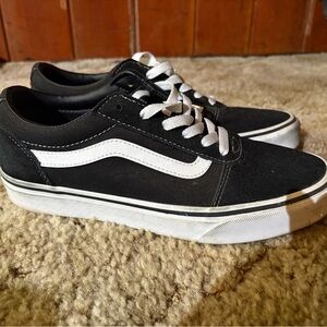 Vans Black and White Women's Sneakers